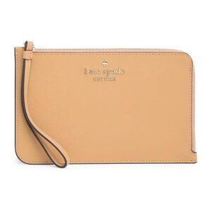 Kate Spade Cameron Medium Wristlet – Light Fawn